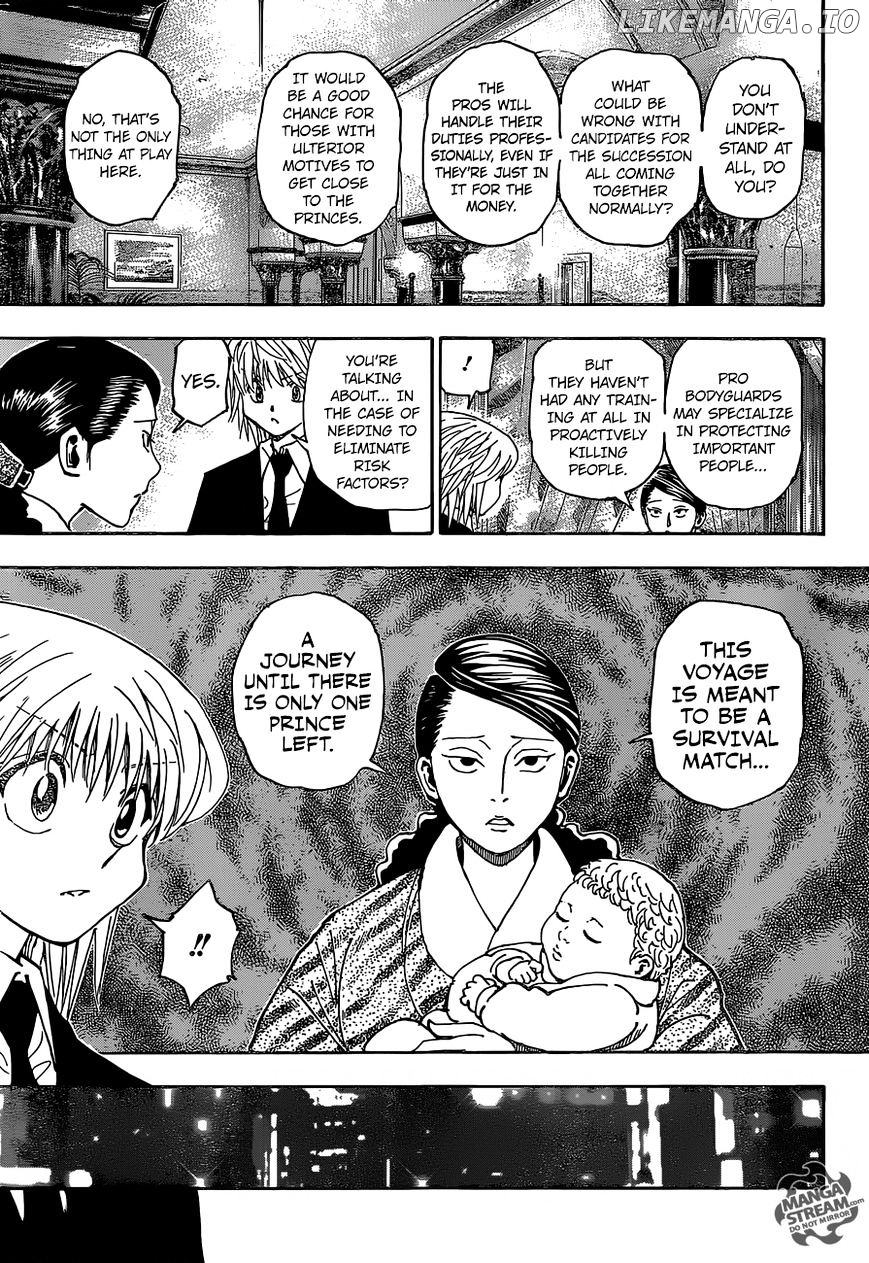 Hunter x Hunter, Chapter 350 image 16